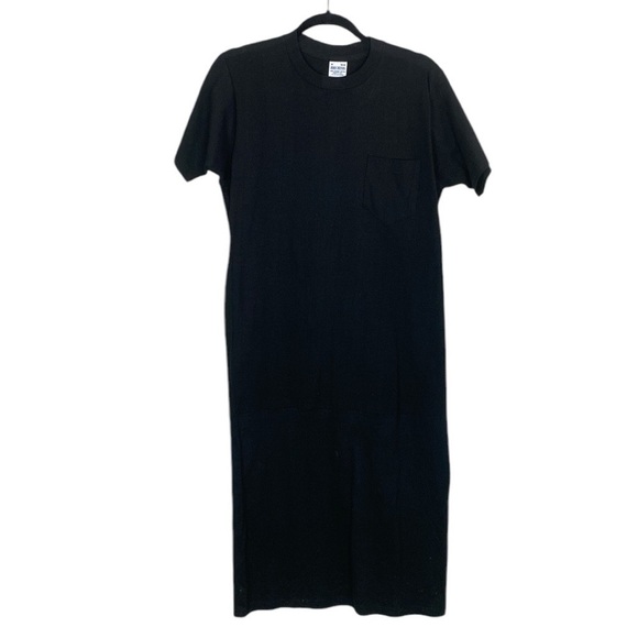 john henry Dresses & Skirts - John Henry combed cotton black midi dress